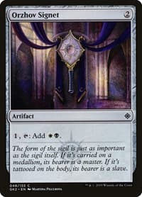 Orzhov Signet - Ravnica Allegiance: Guild Kits - Magic: The Gathering card