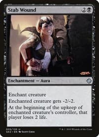 Stab Wound - Ravnica Allegiance: Guild Kits - Magic: The Gathering card