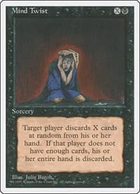 Mind Twist - Fourth Edition - Magic: The Gathering card