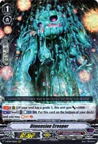Dimension Creeper - V-BT04: Vilest! Deletor - Cardfight Vanguard card