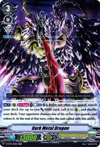Dark Metal Dragon - V-BT04: Vilest! Deletor - Cardfight Vanguard card