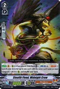 Stealth Fiend, Midnight Crow - V-BT04: Vilest! Deletor - Cardfight Vanguard card