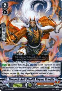 Demonic Hair Stealth Rogue, Grenjin - V-BT04: Vilest! Deletor - Cardfight Vanguard card