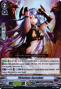 Flirtatious Succubus - V-BT04: Vilest! Deletor - Cardfight Vanguard card