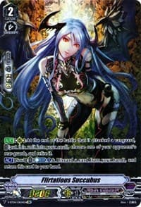 Flirtatious Succubus (OR) - V-BT04: Vilest! Deletor - Cardfight Vanguard card