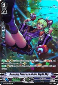 Dancing Princess of the Night Sky (DR) - V-BT04: Vilest! Deletor - Cardfight Vanguard card