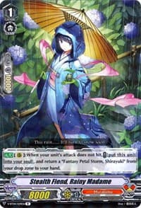 Stealth Fiend, Rainy Madam - V-BT04: Vilest! Deletor - Cardfight Vanguard card