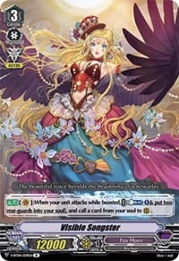 Visible Songster - V-BT04: Vilest! Deletor - Cardfight Vanguard card