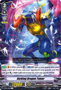 Barking Dragon Tamer - V-BT04: Vilest! Deletor - Cardfight Vanguard card