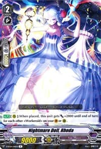Nightmare Doll, Rhoda - V-BT04: Vilest! Deletor - Cardfight Vanguard card