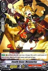 Stealth Beast, Metamorfox - V-BT04: Vilest! Deletor - Cardfight Vanguard card