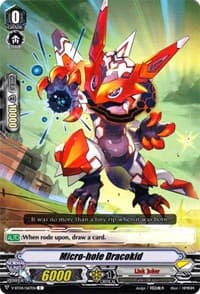 Micro-hole Dracokid - V-BT04: Vilest! Deletor - Cardfight Vanguard card
