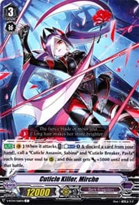 Cuticle Killer, Mirche - V-BT04: Vilest! Deletor - Cardfight Vanguard card
