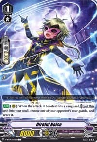Direful Noise - V-BT04: Vilest! Deletor - Cardfight Vanguard card
