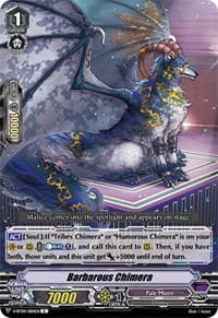 Barbarous Chimera - V-BT04: Vilest! Deletor - Cardfight Vanguard card