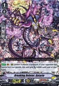 Breaking Deletor, Gatario (RRR Foil) - V-TD07: Kouji Ibuki - Cardfight Vanguard card