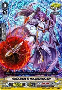 Pulse Monk of the Quaking Foot (RRR Foil) - V-TD07: Kouji Ibuki - Cardfight Vanguard card