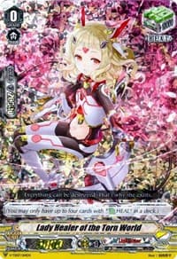Lady Healer of the Torn World (RRR Foil) - V-TD07: Kouji Ibuki - Cardfight Vanguard card