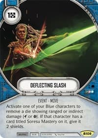 Deflecting Slash - Convergence - Star Wars: Destiny card