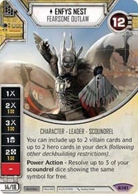 Enfys Nest - Fearsome Outlaw - Convergence - Star Wars: Destiny card