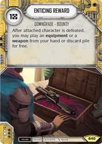 Enticing Reward - Convergence - Star Wars: Destiny card