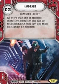 Hampered - Convergence - Star Wars: Destiny card