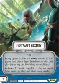 Lightsaber Mastery - Convergence - Star Wars: Destiny card