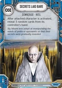 Secrets Laid Bare - Convergence - Star Wars: Destiny card