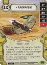 Punishing One (Card Only) - Convergence - Star Wars: Destiny card