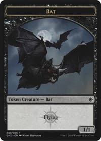 Bat // Spirit (010) Double-Sided Token - Ravnica Allegiance: Guild Kits - Magic: The Gathering card