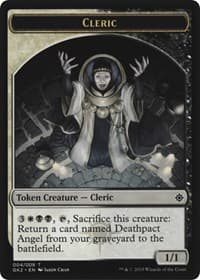 Cleric // Treasure Double-Sided Token - Ravnica Allegiance: Guild Kits - Magic: The Gathering card