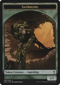 Saproling // Wurm Double-Sided Token - Ravnica Allegiance: Guild Kits - Magic: The Gathering card