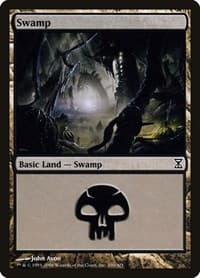 Swamp (290) - Time Spiral - Magic: The Gathering card