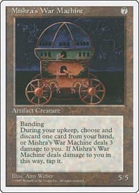 Mishra's War Machine - Fourth Edition - Magic: The Gathering card