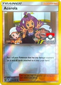 Acerola - 112a/147 (League Challenge) [4th Place] - League & Championship Cards - Pokemon card