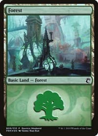 Forest - Simic (B09) - Launch Party & Release Event Promos - Magic: The Gathering card