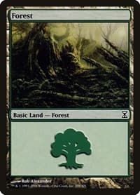 Forest (298) - Time Spiral - Magic: The Gathering card