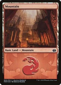 Mountain - Rakdos (B06) - Launch Party & Release Event Promos - Magic: The Gathering card
