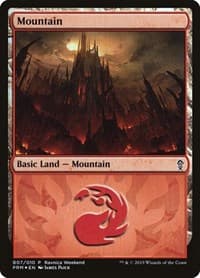 Mountain - Gruul (B07) - Launch Party & Release Event Promos - Magic: The Gathering card