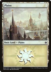 Plains - Orzhov (B03) - Launch Party & Release Event Promos - Magic: The Gathering card