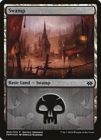 Swamp - Rakdos (B05) - Launch Party & Release Event Promos - Magic: The Gathering card