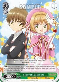 Syaoran & Sakura - Cardcaptor Sakura: Clear Card - Weiss Schwarz card