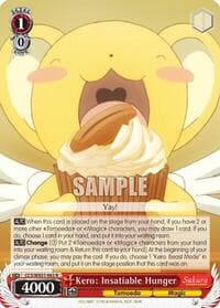 Kero: Insatiable Hunger - Cardcaptor Sakura: Clear Card - Weiss Schwarz card
