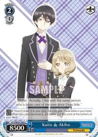 Kaito & Akiho - Cardcaptor Sakura: Clear Card - Weiss Schwarz card