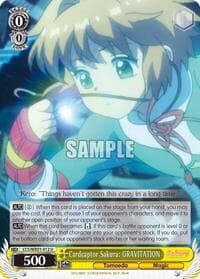Cardcaptor Sakura: GRAVITATION - Cardcaptor Sakura: Clear Card - Weiss Schwarz card