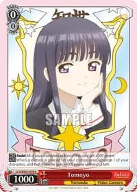 Tomoyo - Cardcaptor Sakura: Clear Card - Weiss Schwarz card