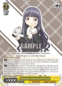Tomoyo: Enamored Friend - Cardcaptor Sakura: Clear Card - Weiss Schwarz card