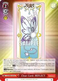 Clear Card: REFLECT - Cardcaptor Sakura: Clear Card - Weiss Schwarz card