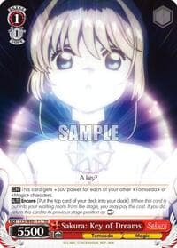 Sakura: Key of Dreams - Cardcaptor Sakura: Clear Card - Weiss Schwarz card