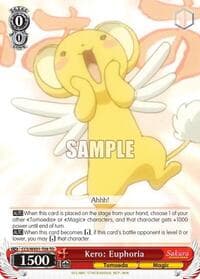 Kero: Euphoria - Cardcaptor Sakura: Clear Card - Weiss Schwarz card